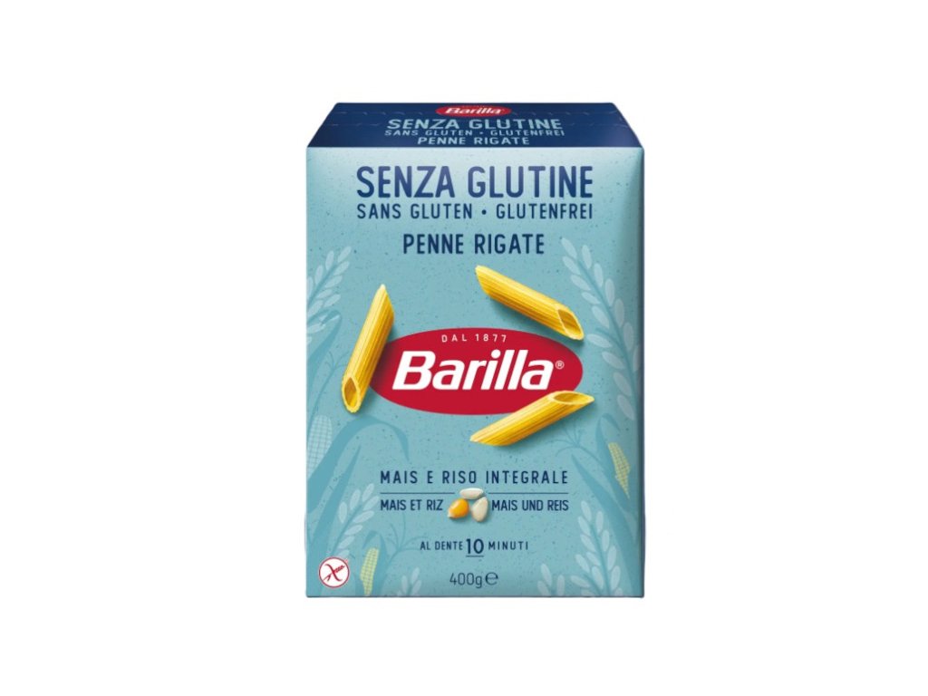Penne rigate bez lepku Barilla 400g