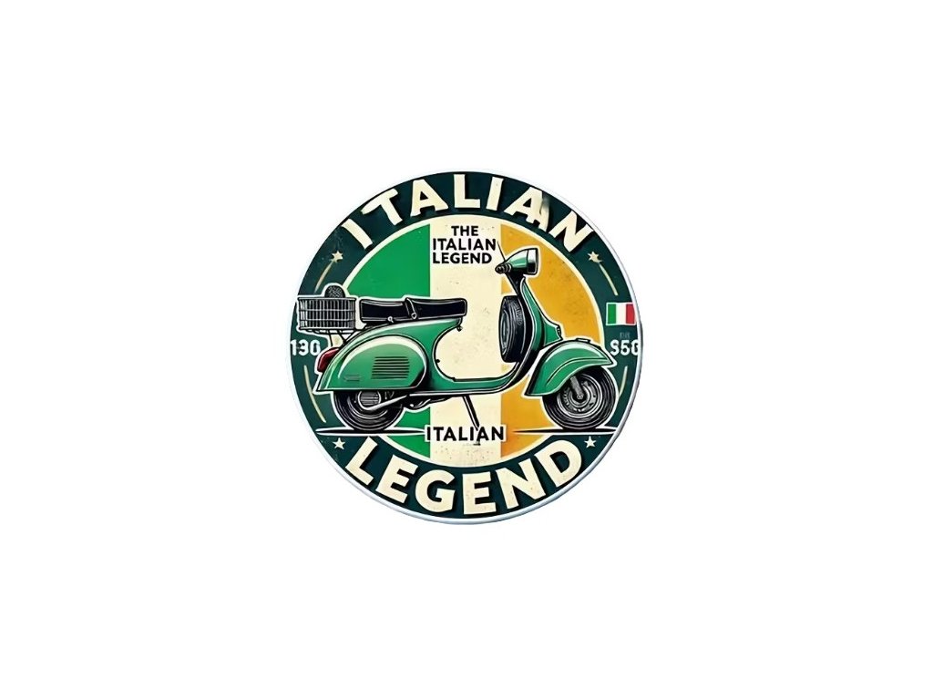 Samolepka Vespa Italian Legend