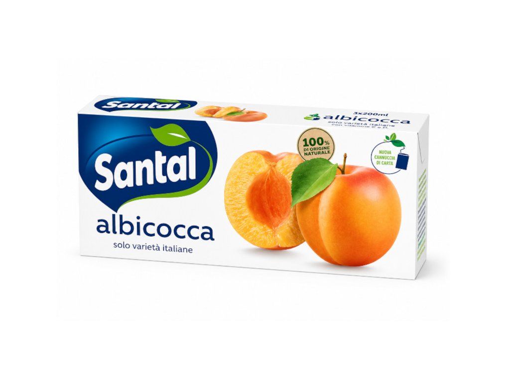 Nápoj Santal meruňka 3x200ml