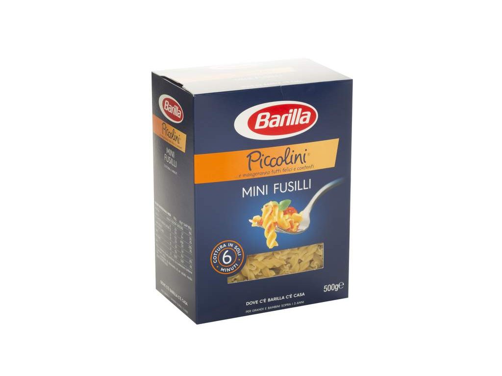 Mini fusilli Barilla 500g