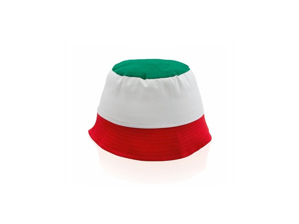 Klobouček v italských barvách