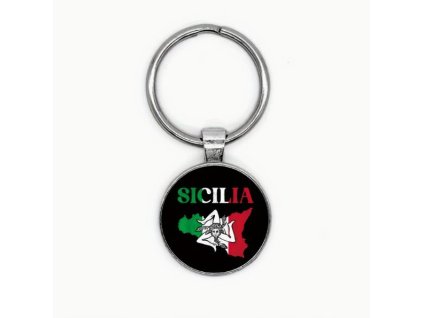 Klíčenka - Sicilia (trikolóra)