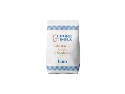 Sůl s jódem jemná 1kg Cuore dell´Isola