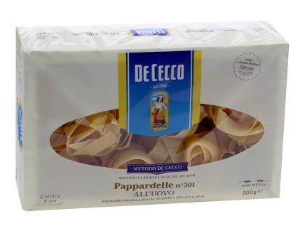 Pappardelle vaječné De Cecco 500g