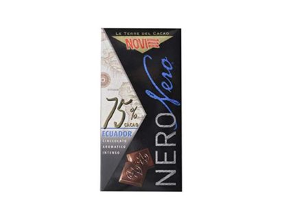 Hořká čokoláda 75% Nero (75g)