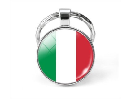 Klíčenka v italských barvách