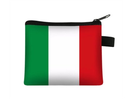 Víceúčelová taštička v italských barvách