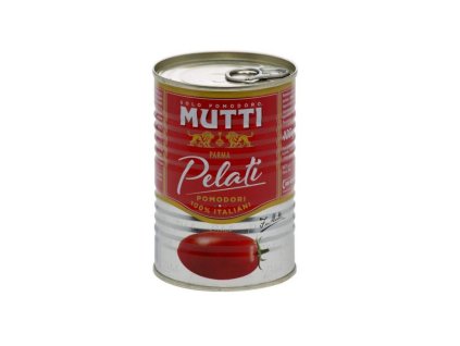 Loupaná rajčata celá Mutti 400g