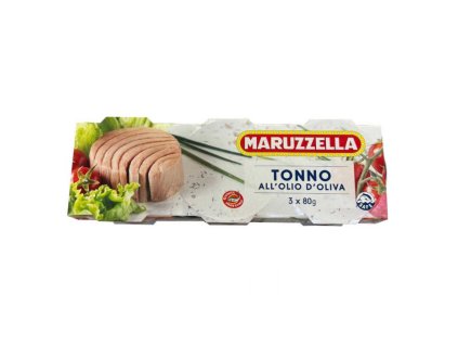 Tuňák v olivovém oleji Maruzzella 3x80g