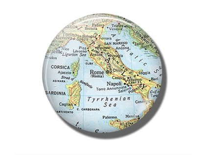 Magnetka - mapa Itálie