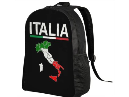 Batoh Italia s mapou