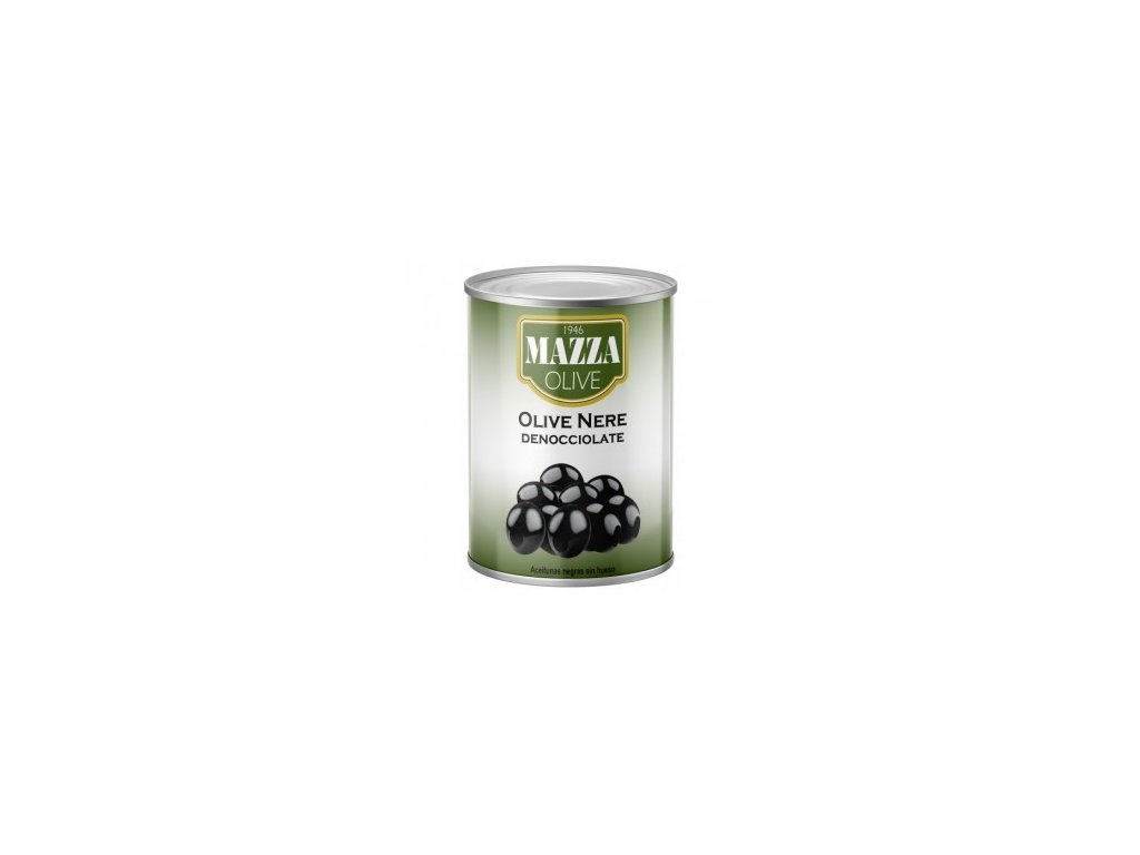 Olivy černé celé bez pecek 2,6 kg