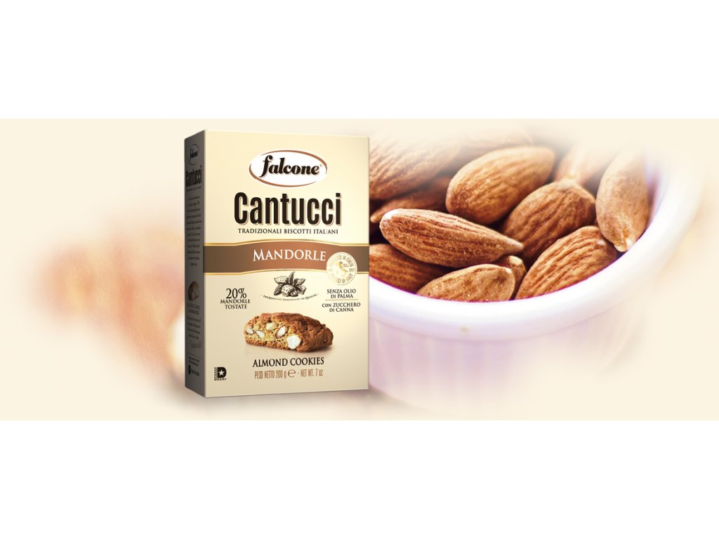 sušenky Cantucci mandlové