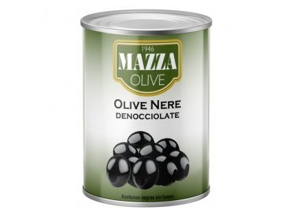 Olivy černé celé bez pecek 2,6 kg