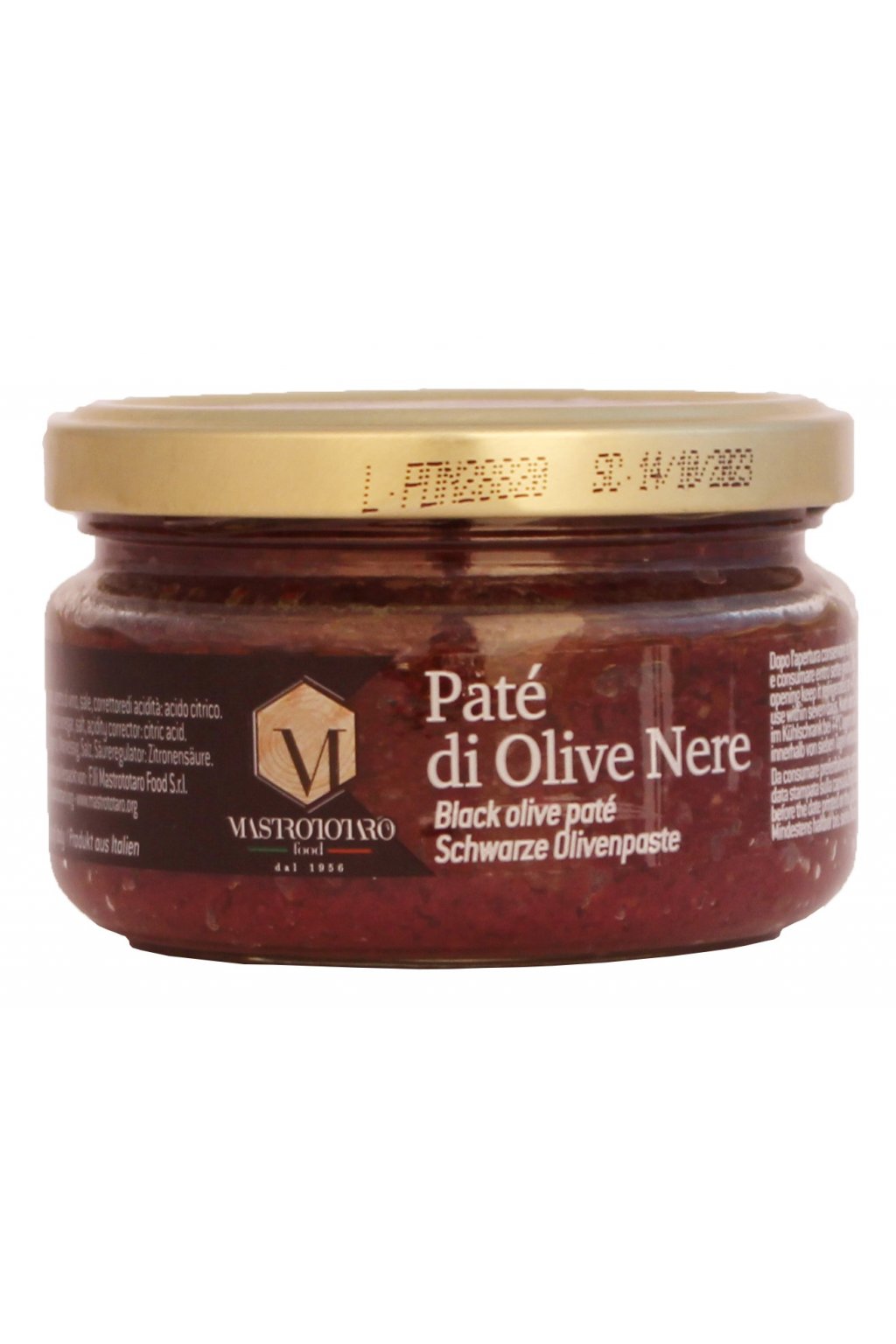 Paštika z černých oliv (Pate di Olive nere)180g