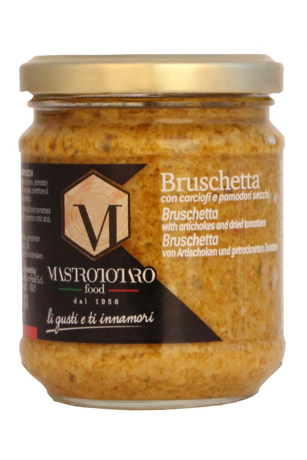 Směs na topinky z artyčoků (Bruschetta con Carciofi e Pomodori secchi) 180g