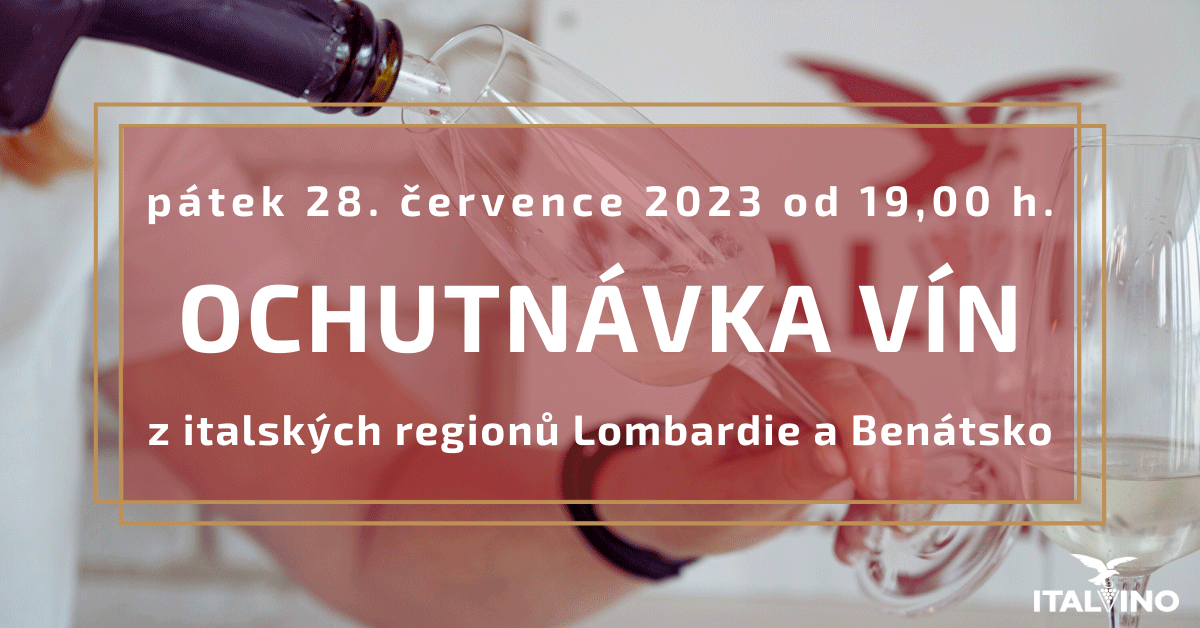Letní degustace vín z regionů Lombardie a Benátsko