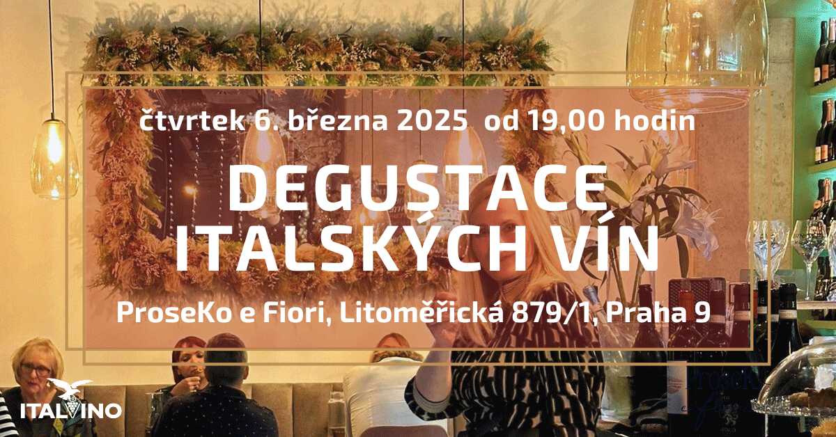 Degustace 6. března 2025 v ProseKo e Fiori