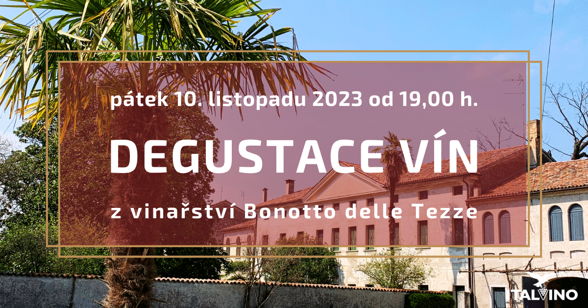 Degustace vín z vinařství Bonotto delle Tezze