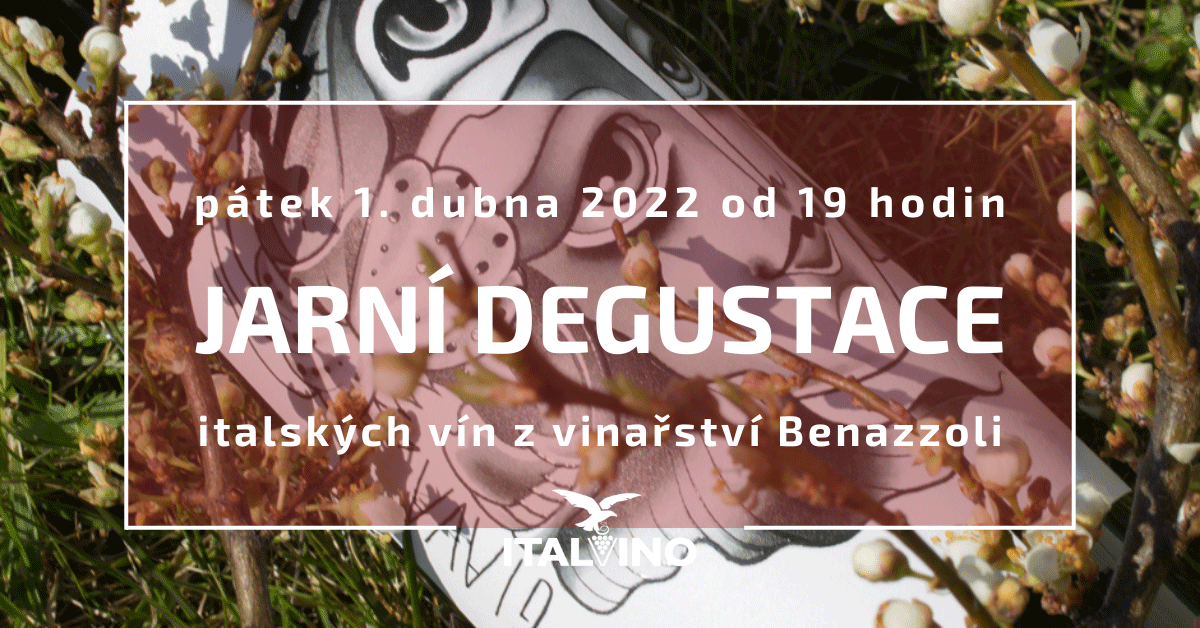 Aprílová degustace vín z vinařství Benazzoli - 1. dubna 2022