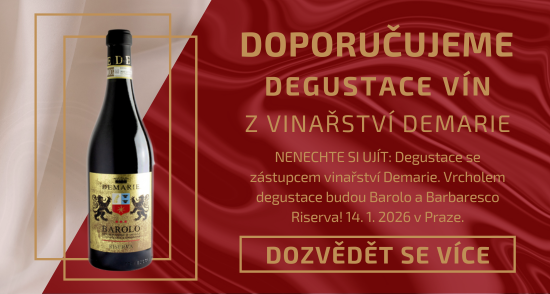 Degustace vín z vinařství Demarie za účasti vinaře
