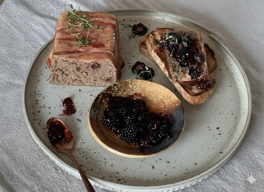 Venkovská zvěřinová paštika