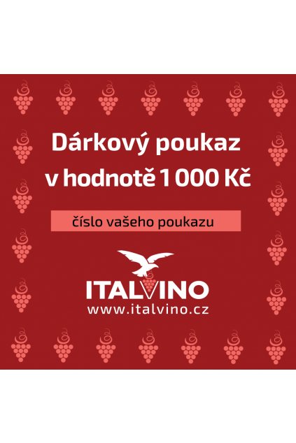 dárkový poukaz 1000