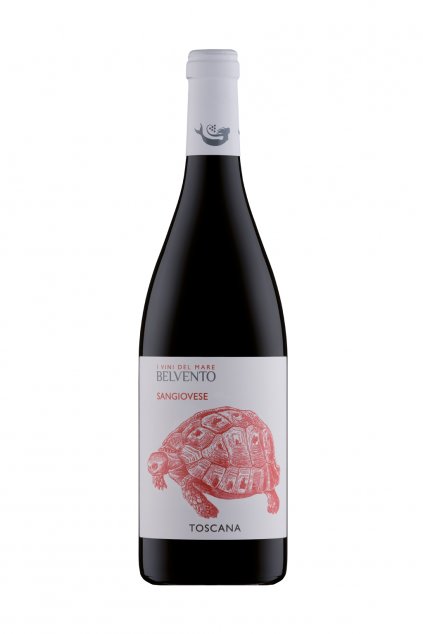 červené víno Belvento Sangiovese z vinařství Petra