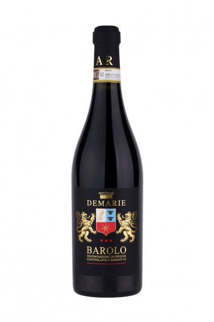 červené víno Barolo DOCG z vinařství Demarie