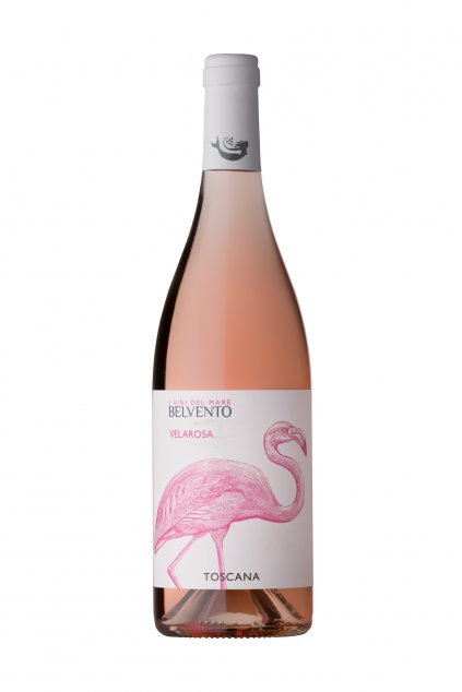růžové víno Belvento Velarosa z vinařství Petra