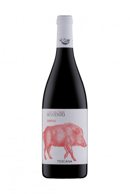 červené víno Belvento Sireno z vinařství Petra