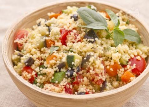 Kuskus se zeleninou (Couscous con verdure)