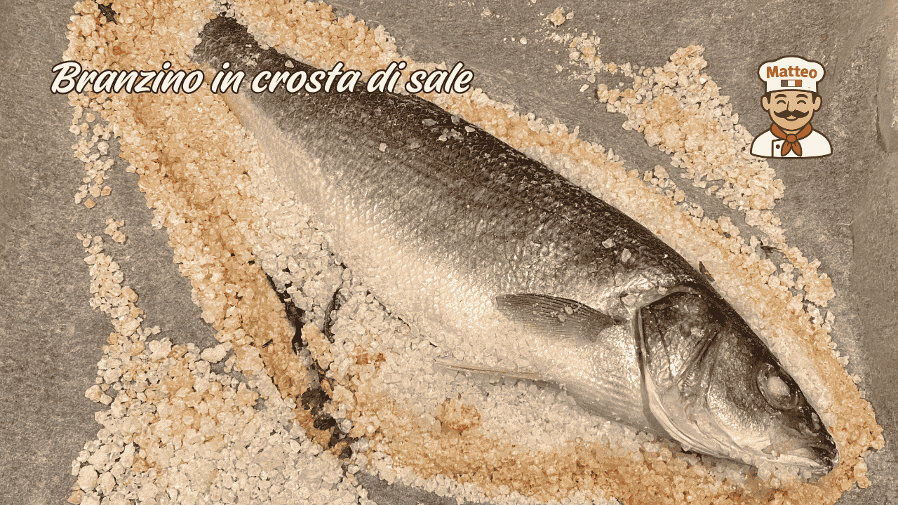 Branzino in crosta di sale (Mořský vlk v solné krustě)