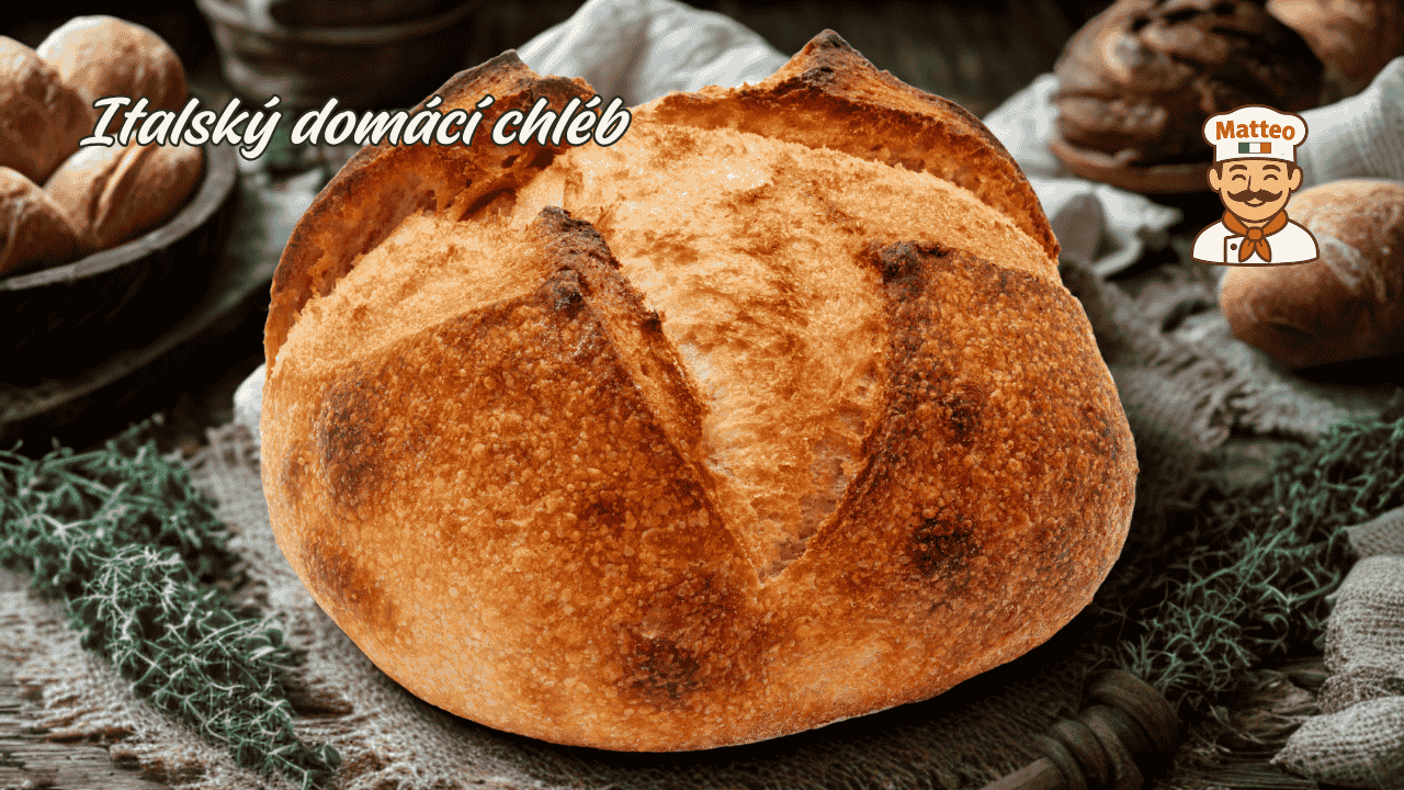 Italský domácí chléb