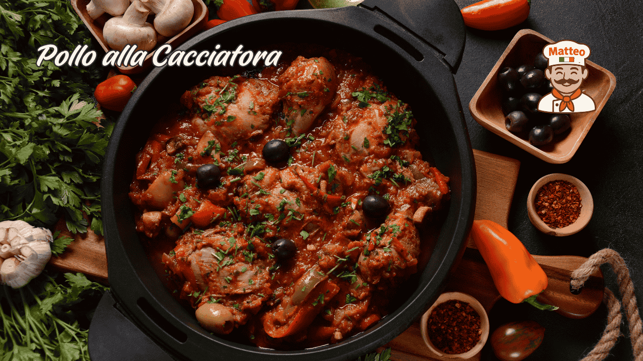 Pollo Alla Cacciatora (Kuře po myslivecku)