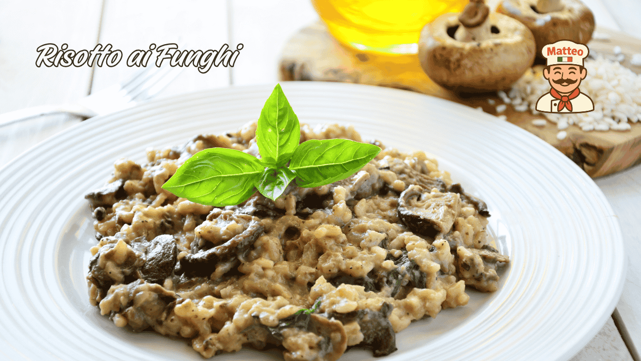 Risotto ai Funghi (Rizoto s houbami)