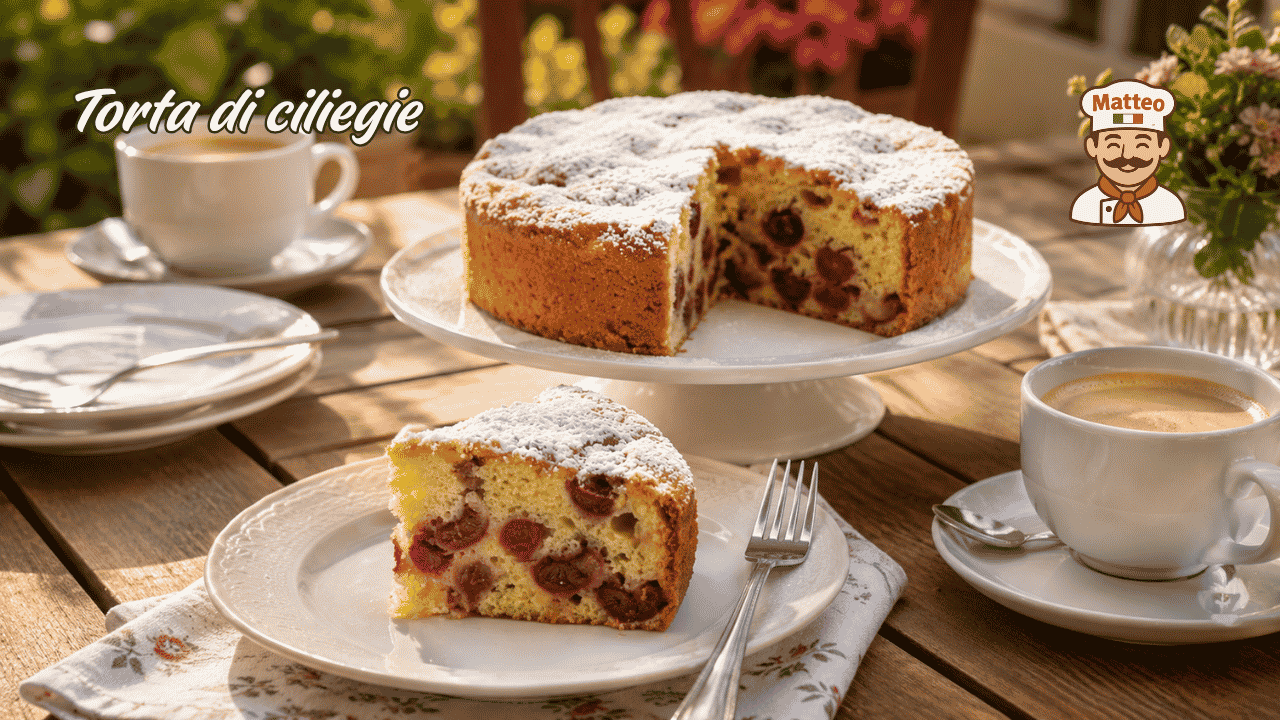 Torta di ciliegie
