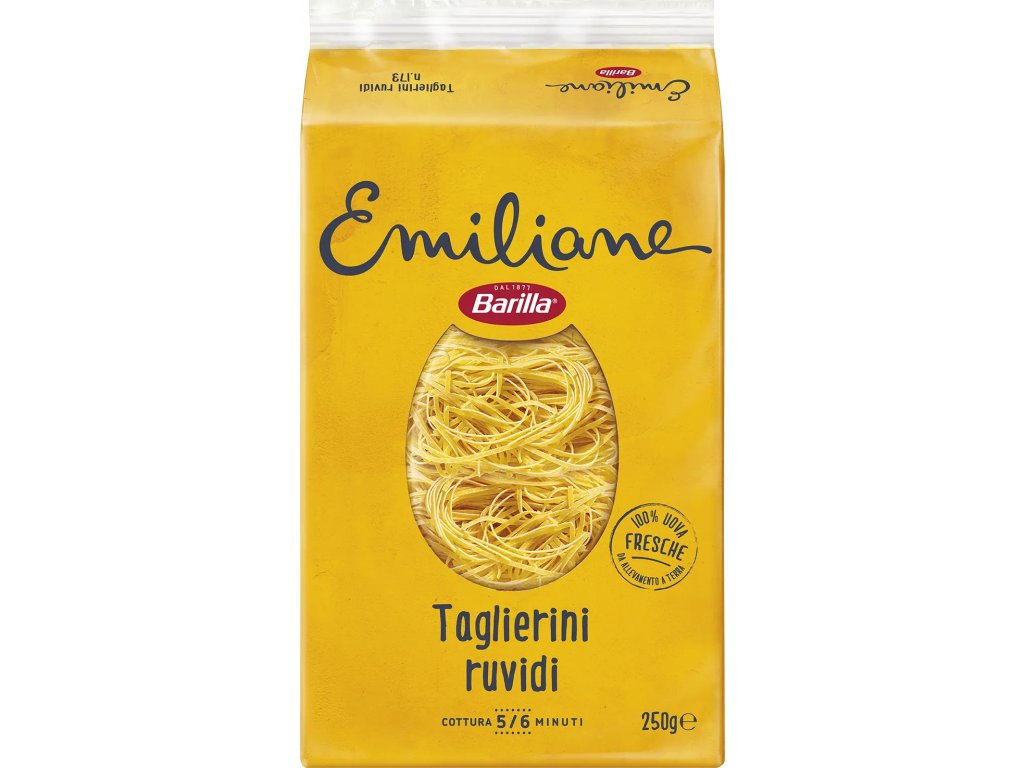 Barilla Emiliane Taglierini vaječné (all'uovo) 250g