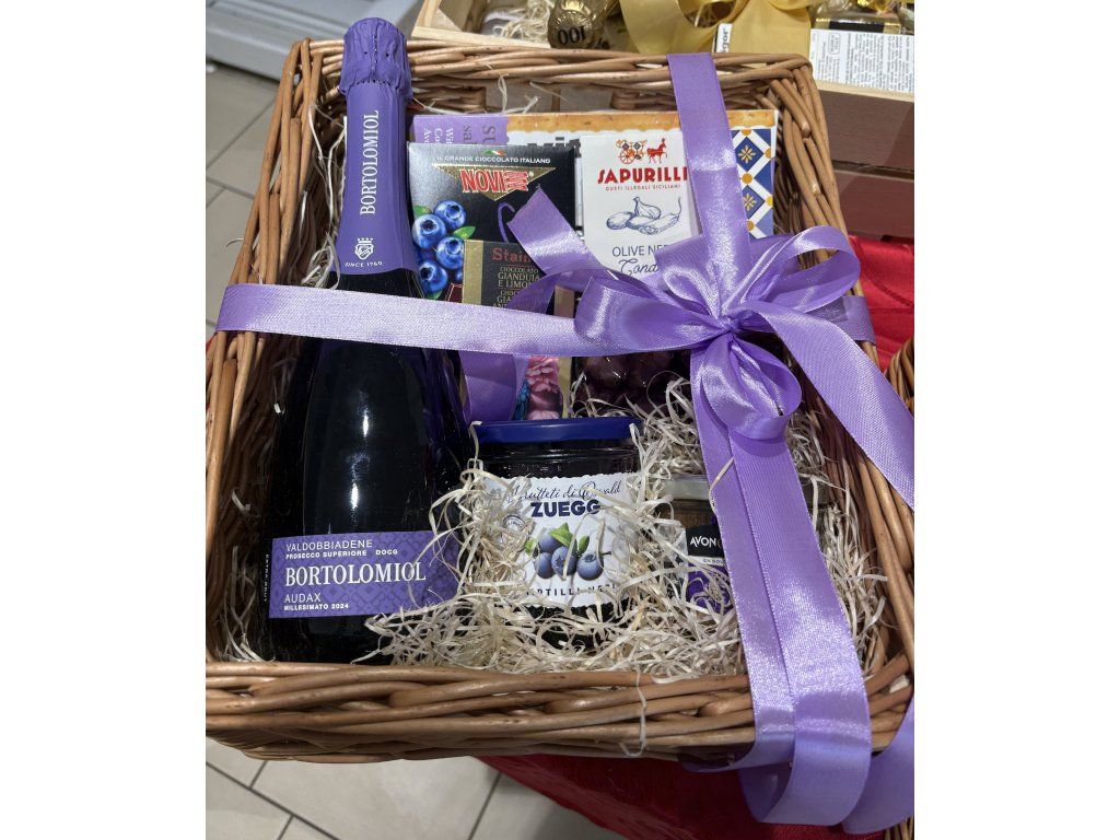 Italyshop proutěný box fialový