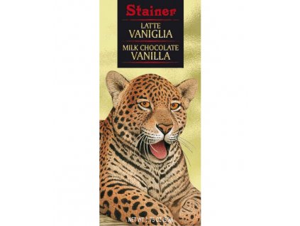 Stainer čokoláda mléčná 43% s vanilkou (vanilla) 50g