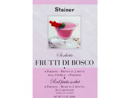 Stainer Směs na přípravu sorbetu z lesniho ovoce (Sorbetto Frutti di Bosco) 100g