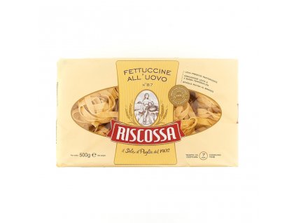 RISCOSSA Fettuccine - vaječné dlouhé nudle 500g