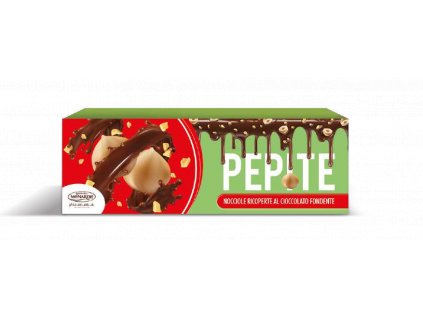 Monardo Pepite Lískové ořechy v hořké čokoládě (Nocciole Cioccolato Fondente) 150g