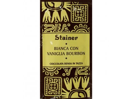 Stainer směs na přípravu čokoládového nápoje (bílá bourbon vanilla) 30g