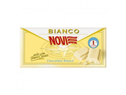 NOVI Bílá čokoláda - Cioccolato Bianco 100g