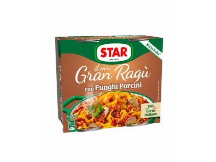 Star Gran Ragú s hříbky (con funghi Porcini) 2x180g