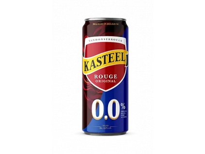 Van Honsebrouck Pivo Kasteel Rouge nealko plech 0,33l