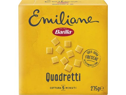 Barilla Emiliane Quadretti vaječné (all'uovo) 275g