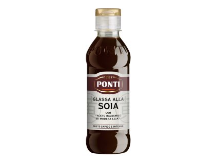 Ponti Balzamikové glazé sojové (Salsa Soia al Aceto Balsamico di Modena) 250g