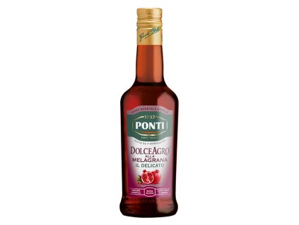 Ponti Ocet z granátového jablka (Aceto Dolceagro di Melagrana) 500ml